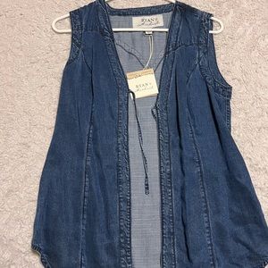 Ryan Michael Denim vest